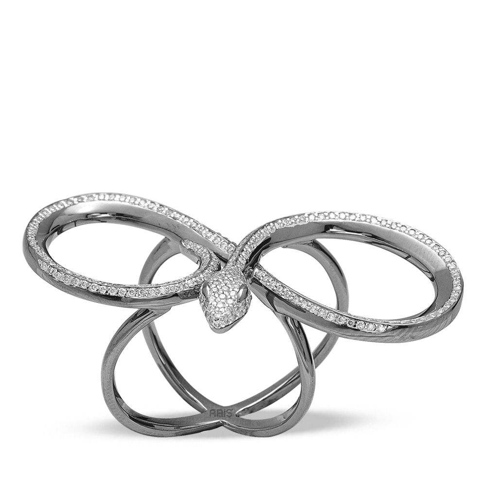 0,60 ct Diamant Schlange Ring