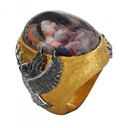 48,33 ct Farbedelstein Diamant Ring
