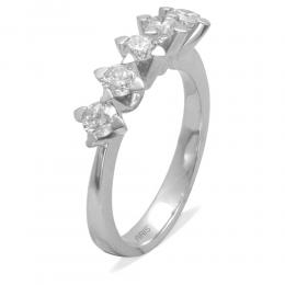 0,68 ct  Diamant Ring