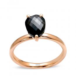 1,50 ct Schwarz Diamant Ring