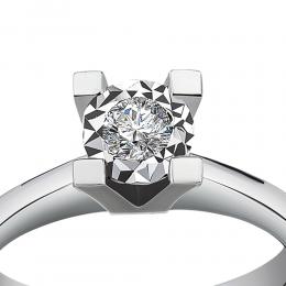 0,31 ct Diamant Miracle Solitärring (1,50 Ct Ansicht)