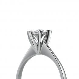 0,10 ct Diamant Miracle Solitärring (0,45 ct Ansicht)