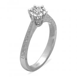 0,20 ct Diamant Miracle Solitärring (0,70 ct Ansicht)